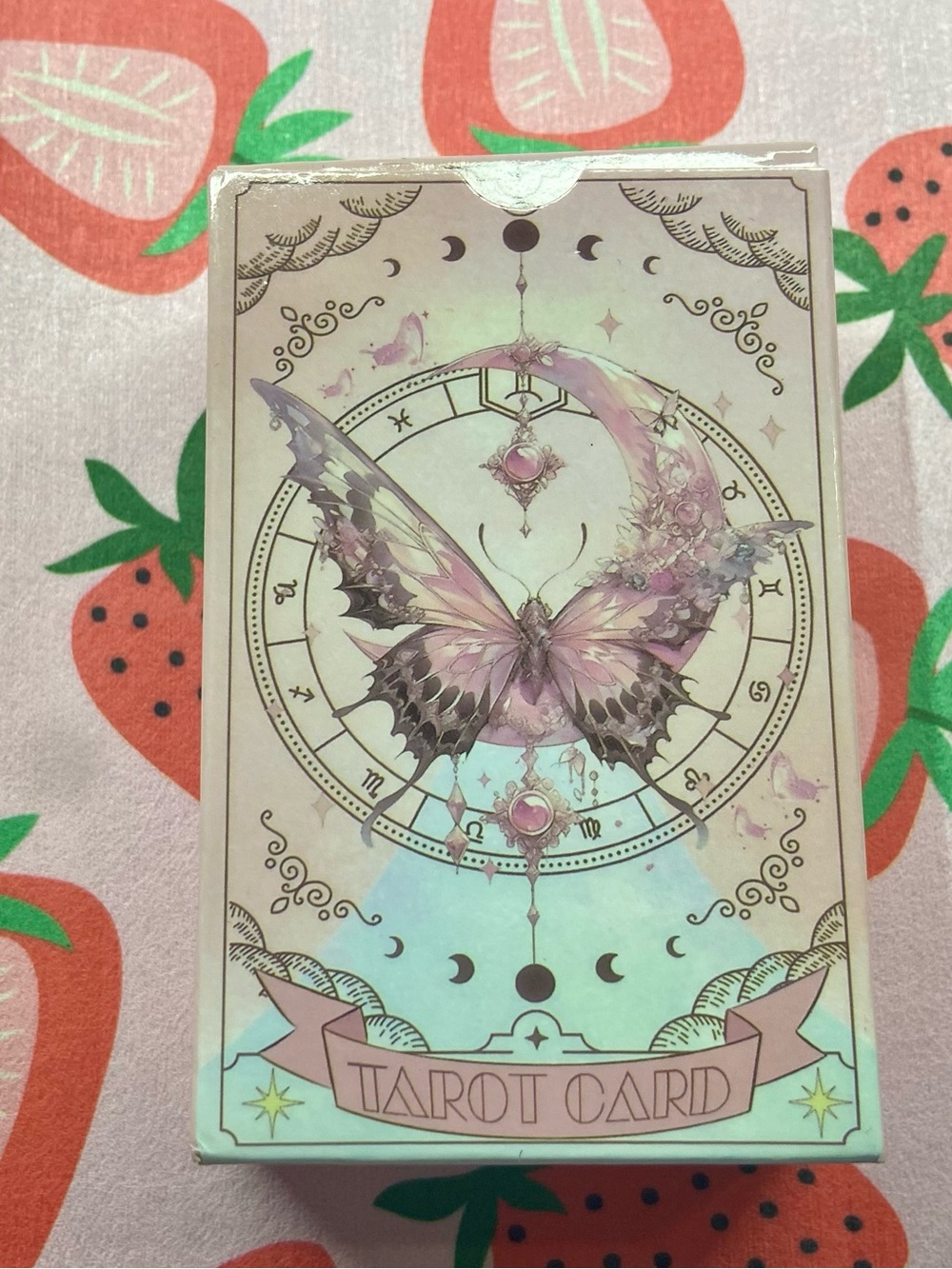 Tarot Card Deck - Pink/Purple Butterfly Design